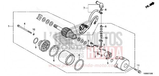 DEMARREUR MSX125D de 2013